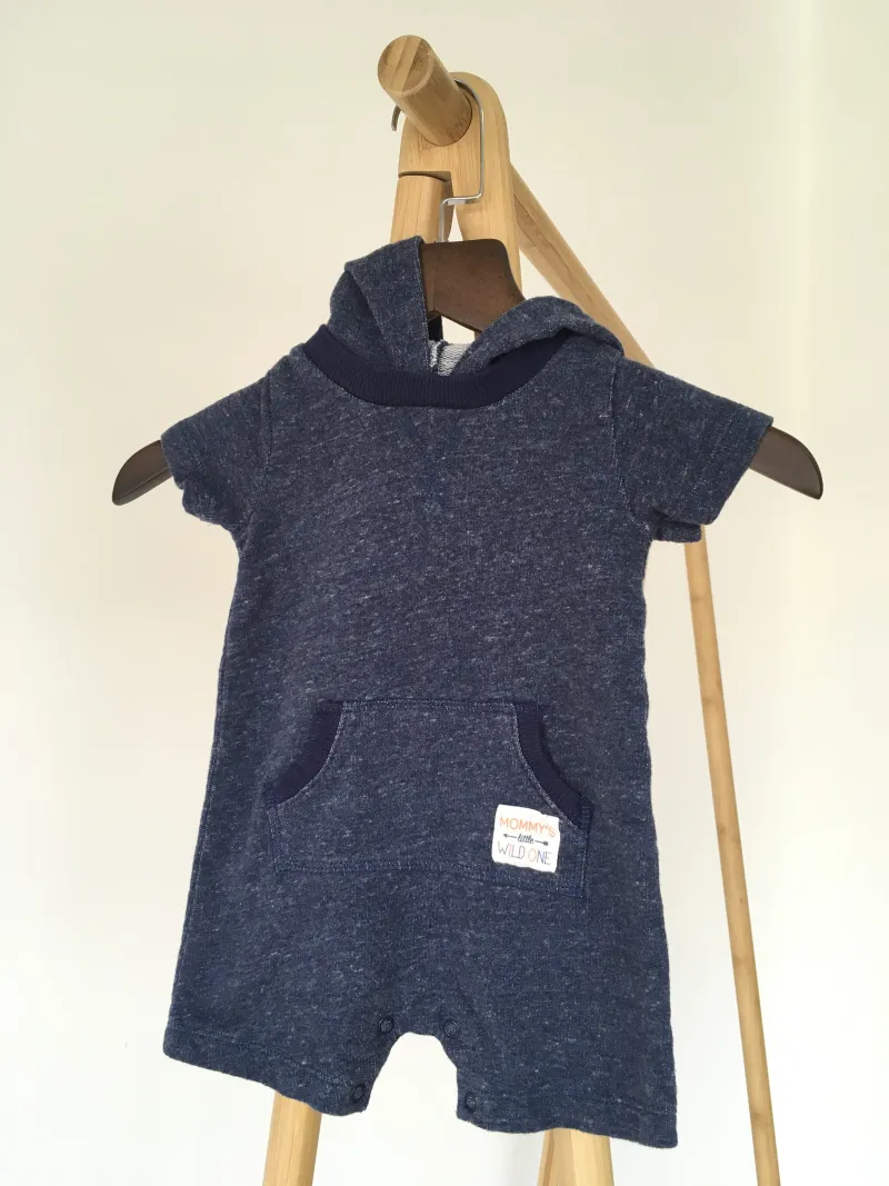 Mommy's Wild One Body suit เสื้อบอดี้สูทสีกรม