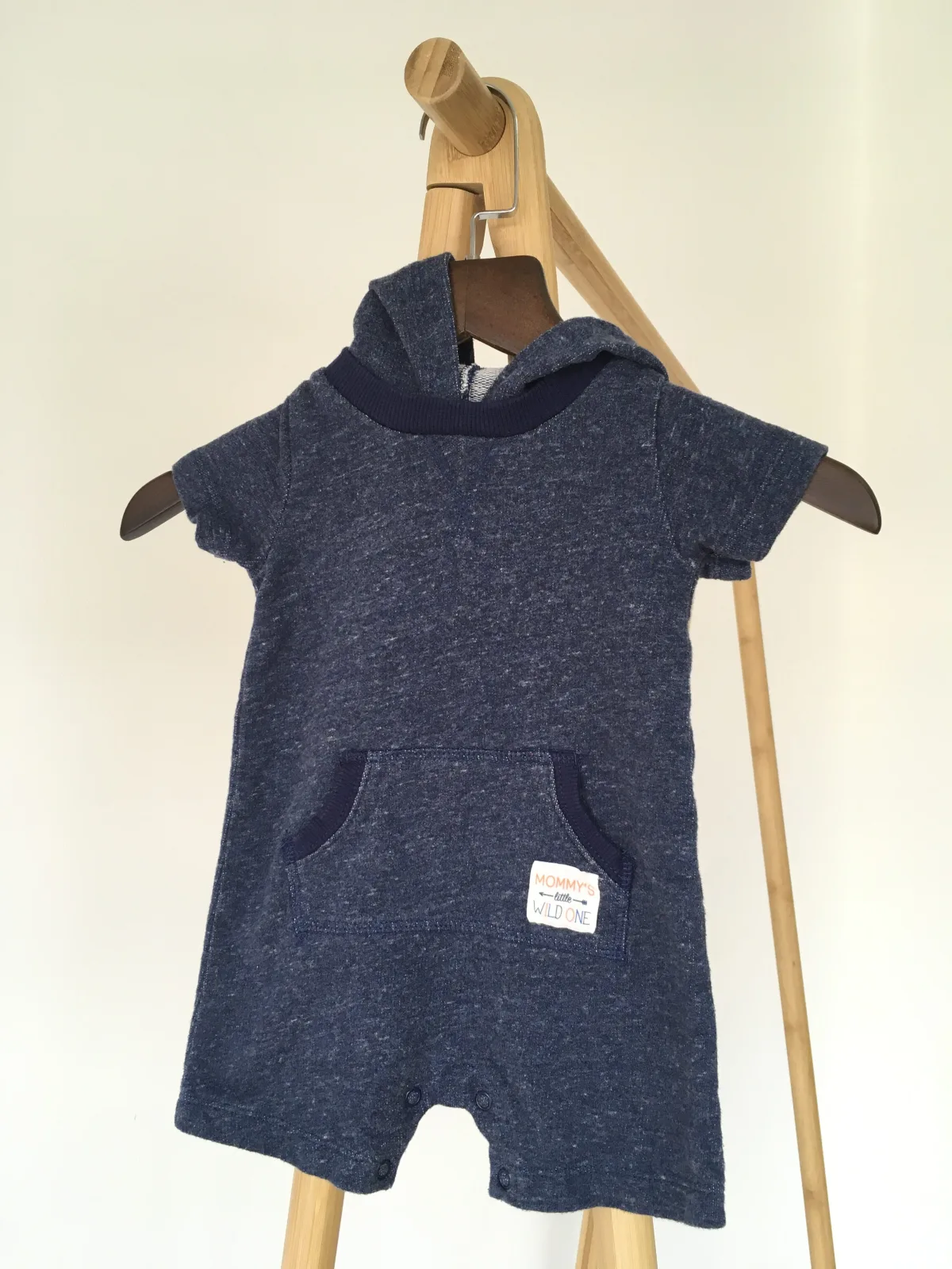 Mommy's Wild One Body suit เสื้อบอดี้สูทสีกรม