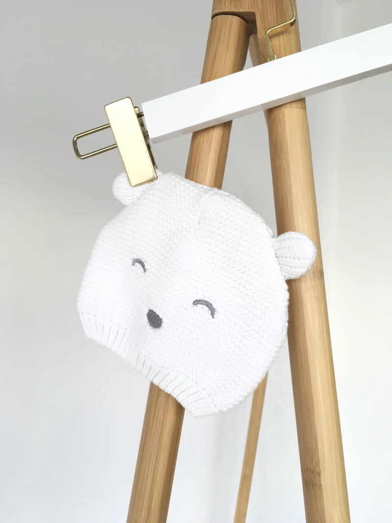 Bear Ear Hat หมวกไหมพรม