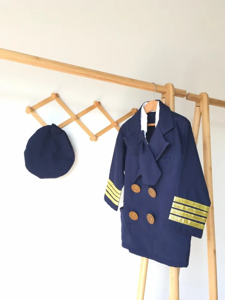 Pilot Role Play Costume Set ชุดสวมบทบาทนักบิน