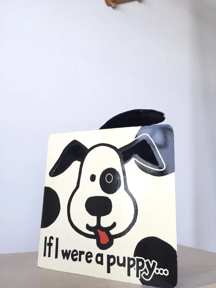 IF I were a puppy book หนังสือถ้าฉันเป็นลูกสุนัข