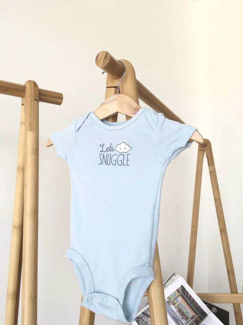 Let's Snuggle Body suit ชุดบอดี้สูทลายสกรีนSnuggle