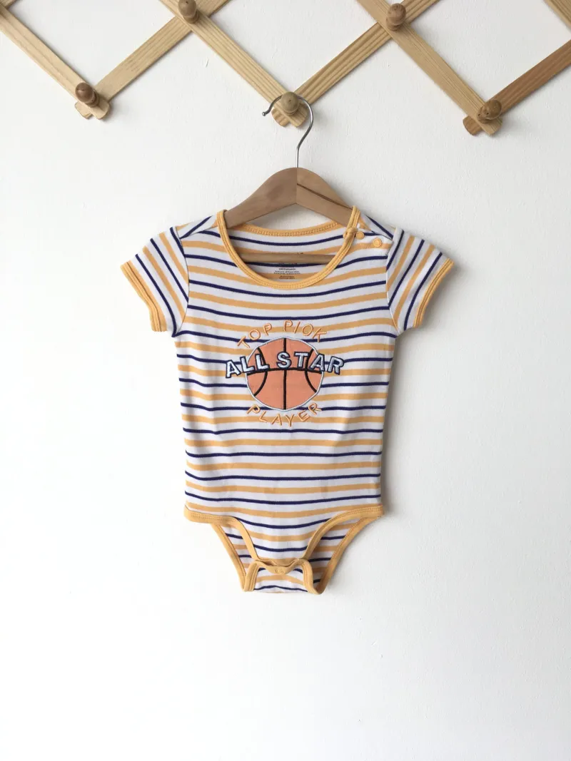 All star Bodysuit ชุดบอดี้สูทขาสั้นลายปักAll star