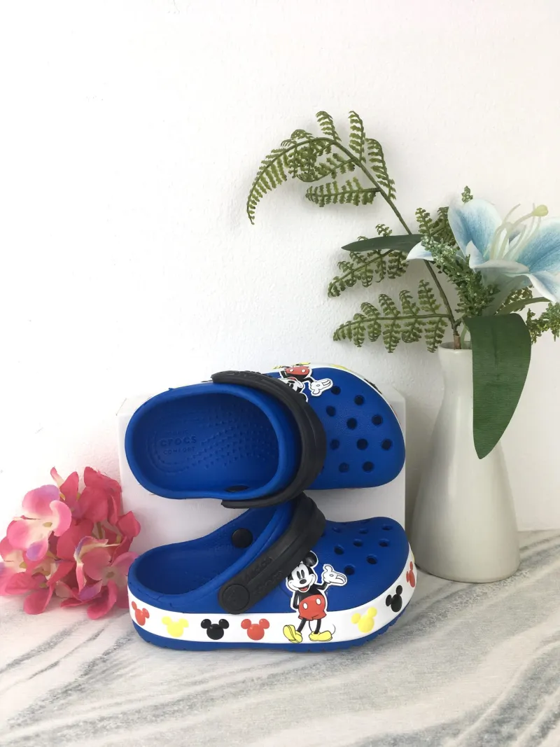 Kids Casual Shoes Mickey Mouse Pattern รองเท้าลำลองเด็ก ลายมิกกี้เม้าส์