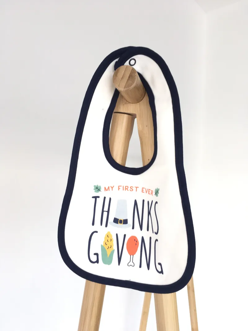My First Ever Thanks Giving Teething Bib ผ้ากันเปื้อนเด็ก