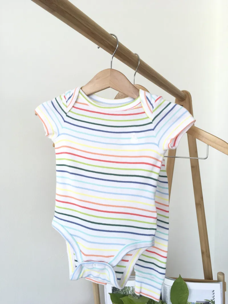 Striped Matching Body suits & Bottoms เซตบอดี้สูทและกางเกงลายขวาง