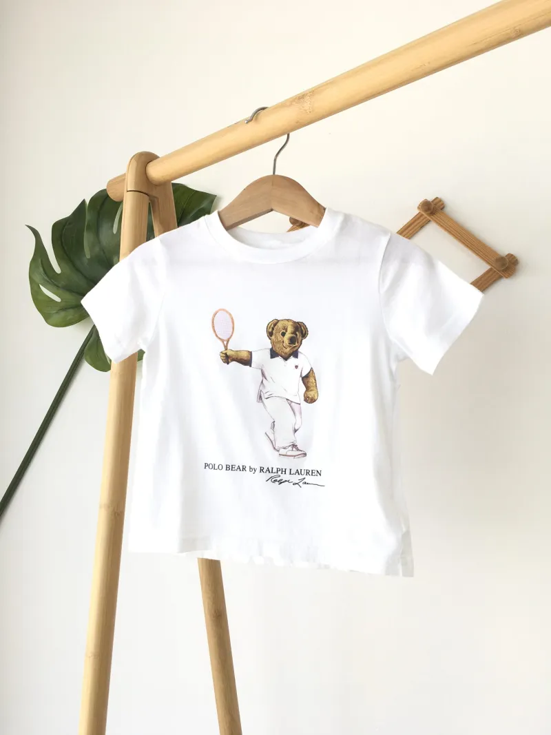Polo T-shirt, Bear print เสื้อยืดโปโลลายน้องหมีน่ารักๆ
