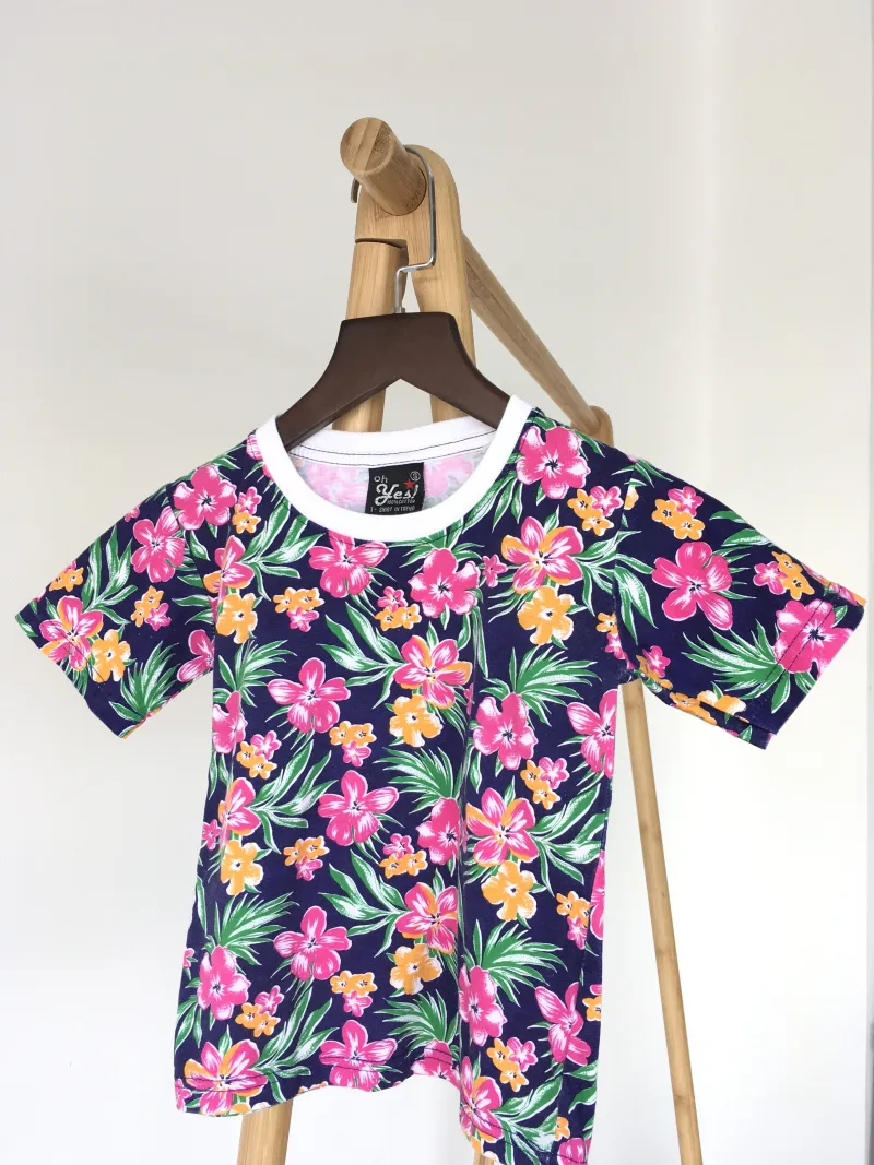 Coollision shirt เสื้อลายดอก