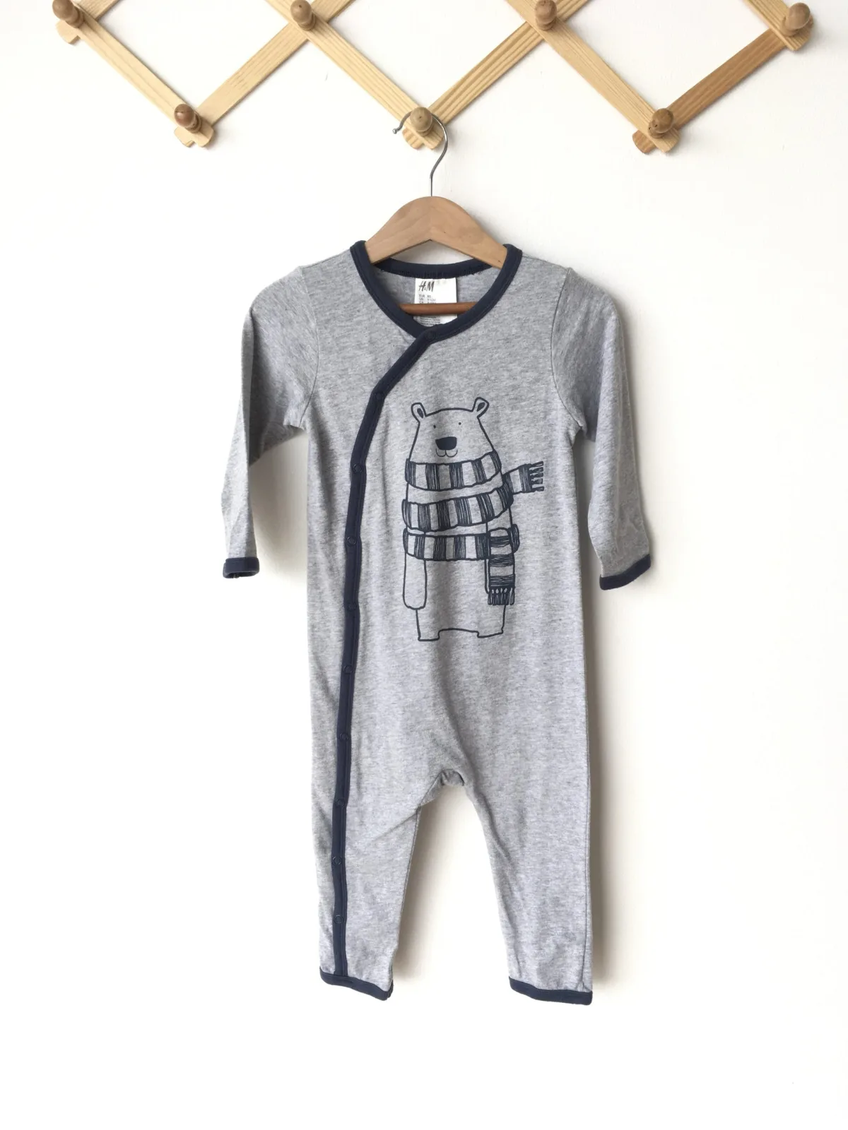 Bear Pajamas ชุดนอนคอกลมขายาวลายหมี