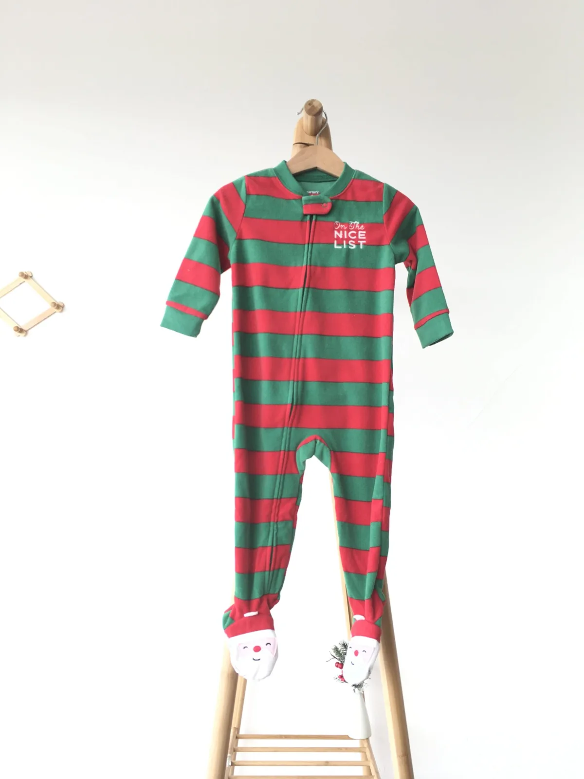 Striped Pajamas ชุดนอนขายาวแขนยาว ลายขวาง