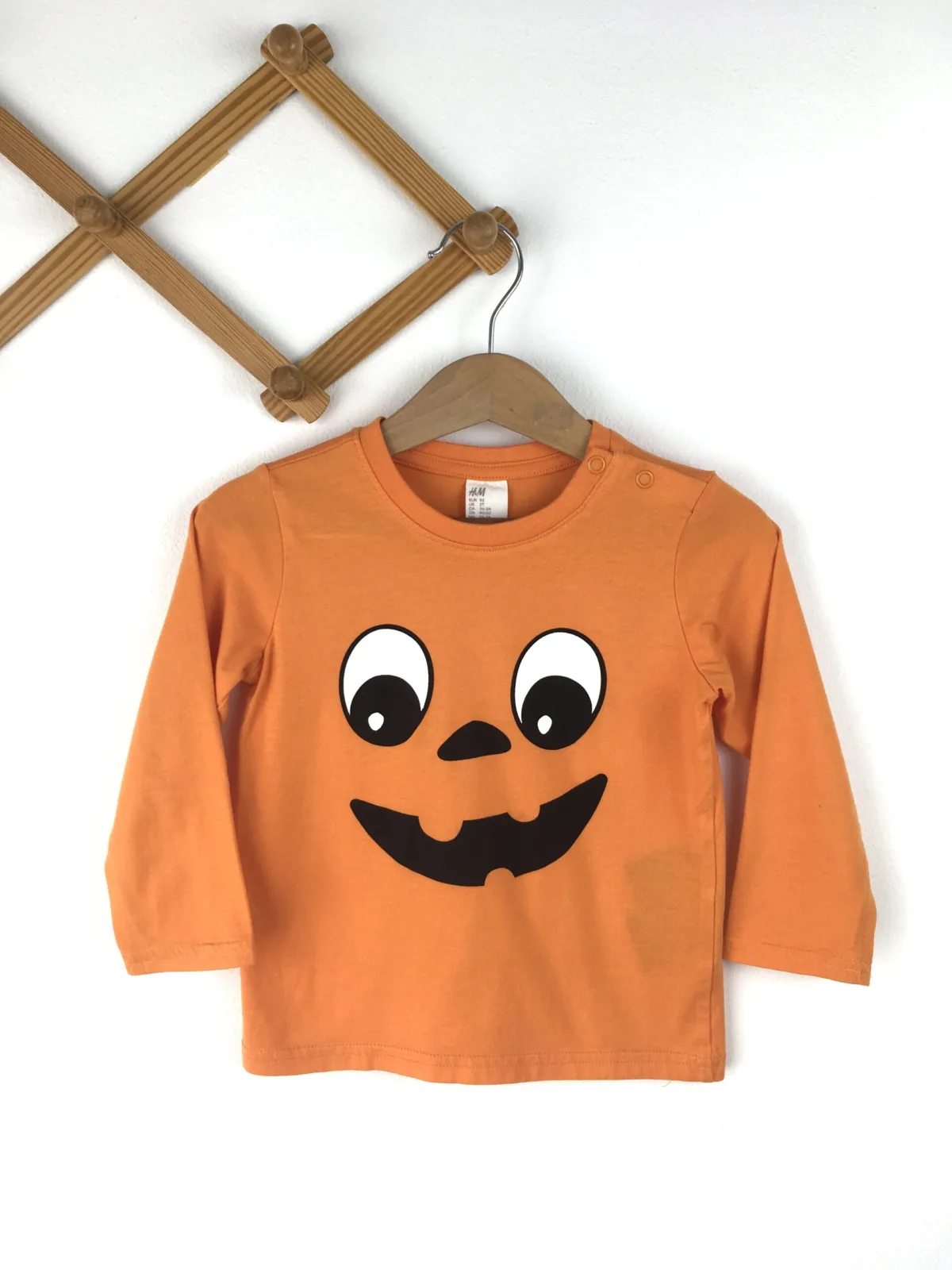 Halloween Pumpkin T-Shirt เสื้อยืดลายฟักทองฮัลโลวีน