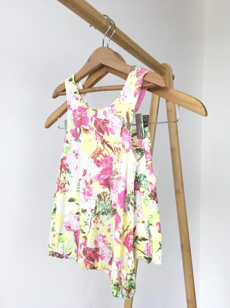 Shirt Set เซตเสื้อกระโปรง ลายดอกไม้