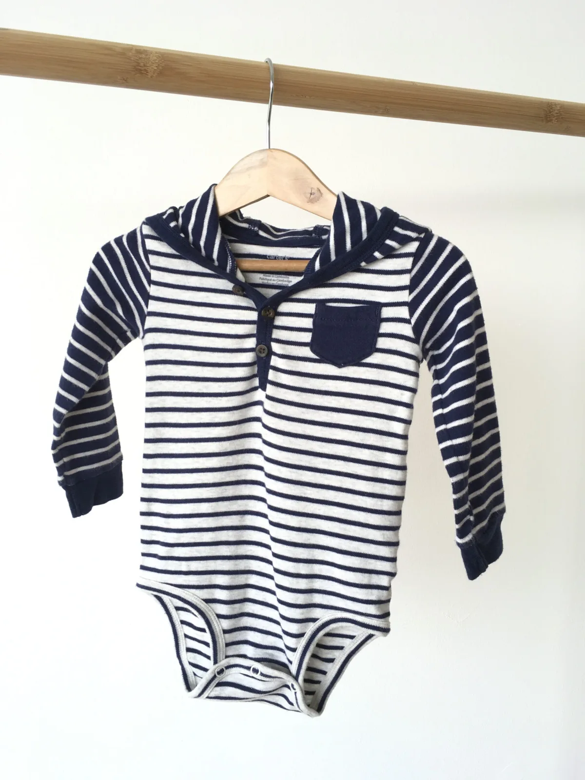 Striped Bodysuit ชุดบอดี้สูทขาสั้น ลายขวาง