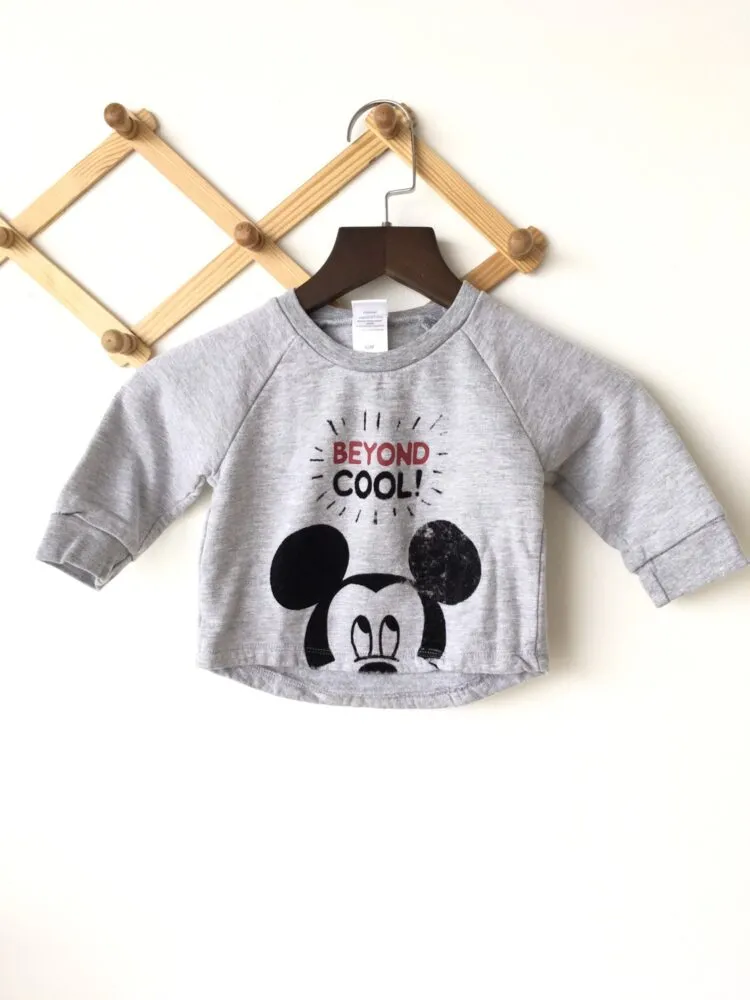 Disney Mickey Mouse Baby Boys’ Awesome 2-Piece Sweatsuit Outfit ชุดสเวตสูท 2 ชิ้น สำหรับเด็ก