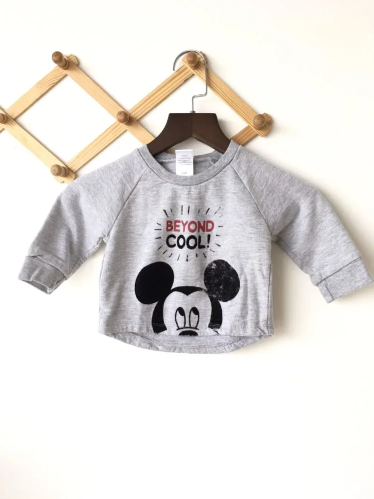 Disney Mickey Mouse Baby Boys’ Awesome 2-Piece Sweatsuit Outfit ชุดสเวตสูท 2 ชิ้น สำหรับเด็ก