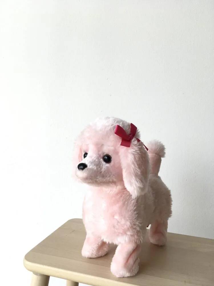 Hamleys Movers and Shakers Poodle-Pink ตุ๊กตาหุ่นยนต์สุนัขสีชมพู