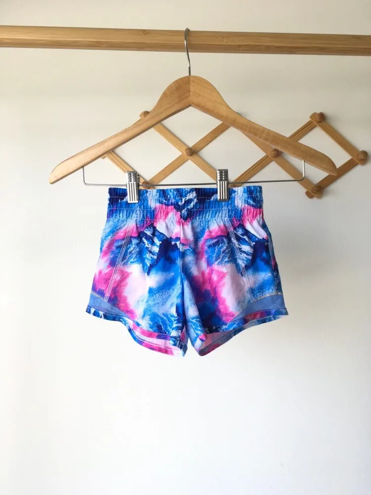 Printed Mesh Racer Run Short กางเกงขาสั้น