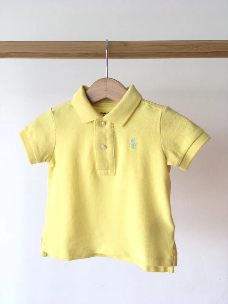 Yellow Shirt เสื้อเชิ้ตแขนสั้นคอปก