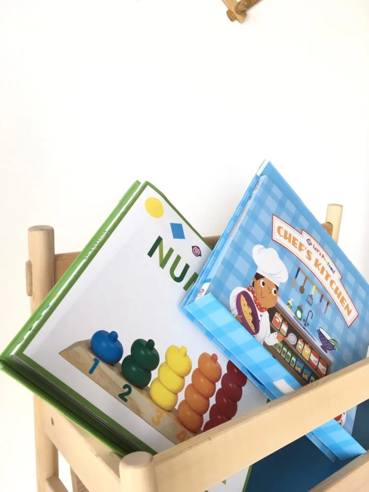 Numbers and Chef's Kitchen book หนังสือตัวเลขและพ่อครัว