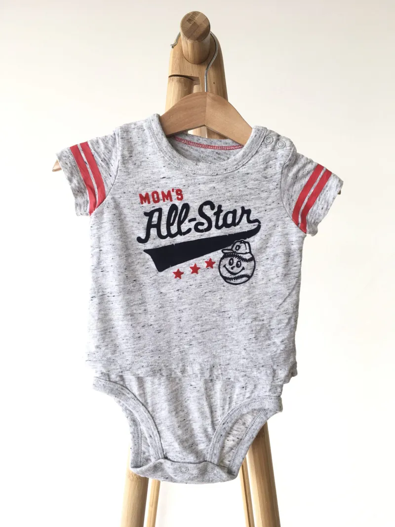 All Star Body suit ชุดบอดี้สูทขาสั้นลาย All Star