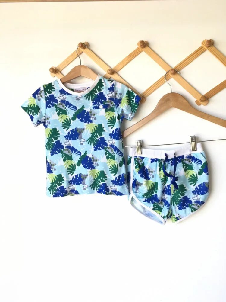 T-shirt Shorts เสื้อแขนสั้นกับกางเกง