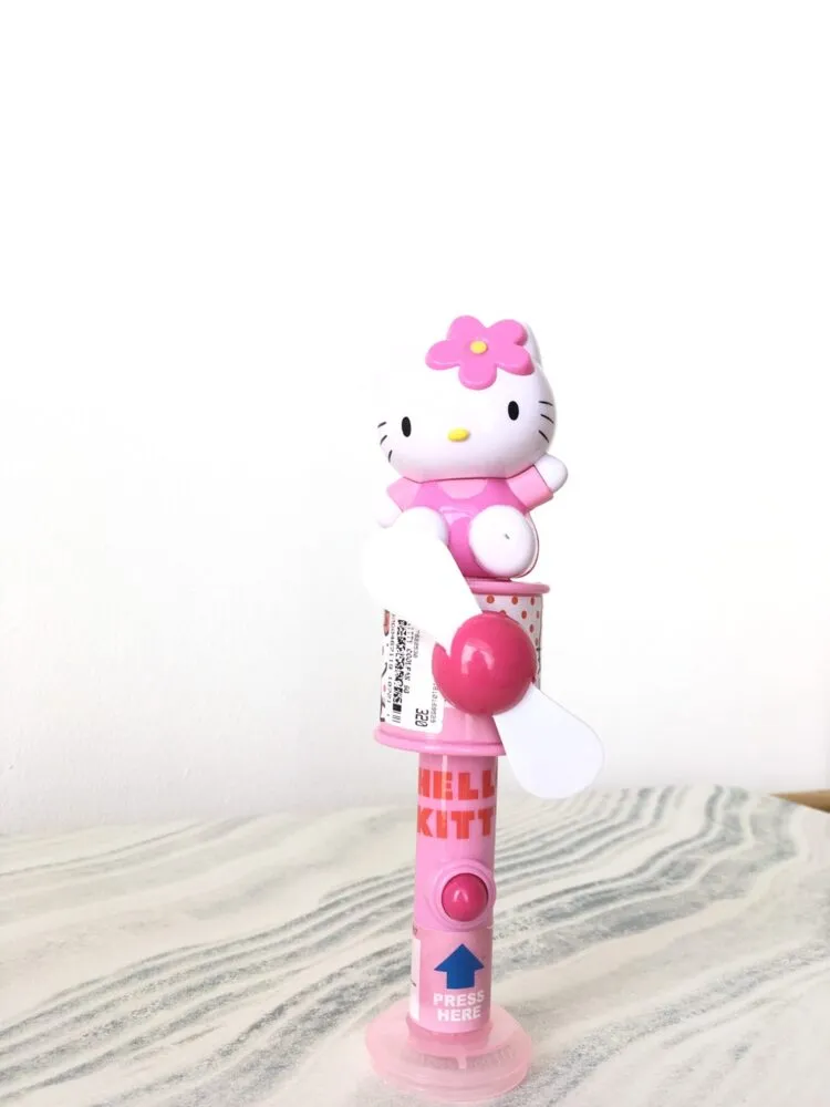 Hello Kitty Candy Fan ของเล่นพัดลม
