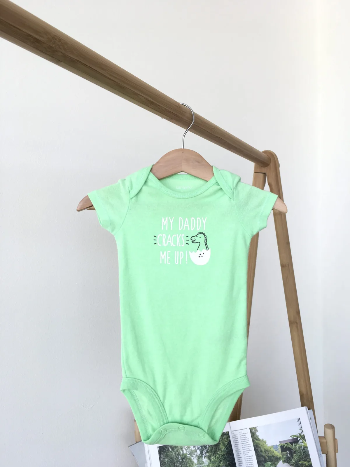 Dinosaur Body suit ชุดบอดี้สูทขาสั้นลายไดโนเสาร์