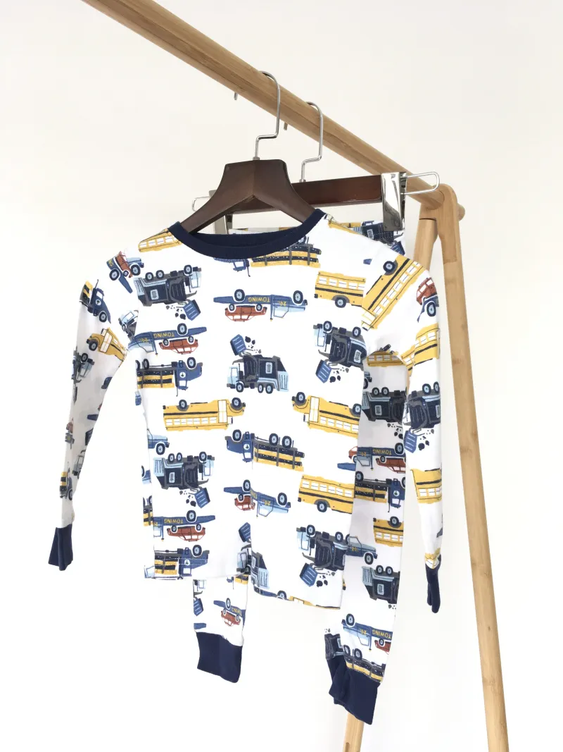 Car Set Shirt and Pants เซตเสื้อและกางเกง ลายรถ