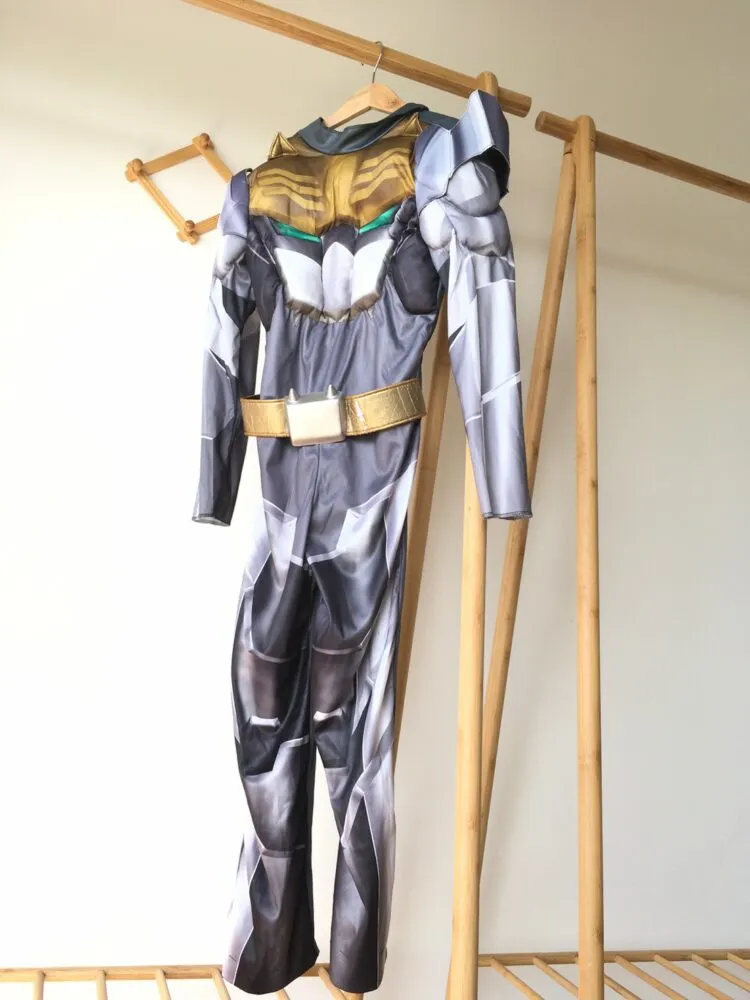 Power Rangers Robo Knight Megaforce Classic Muscle Child Halloween Costume ชุดฮัลโลวีนพาวเวอร์เรนเจอร์