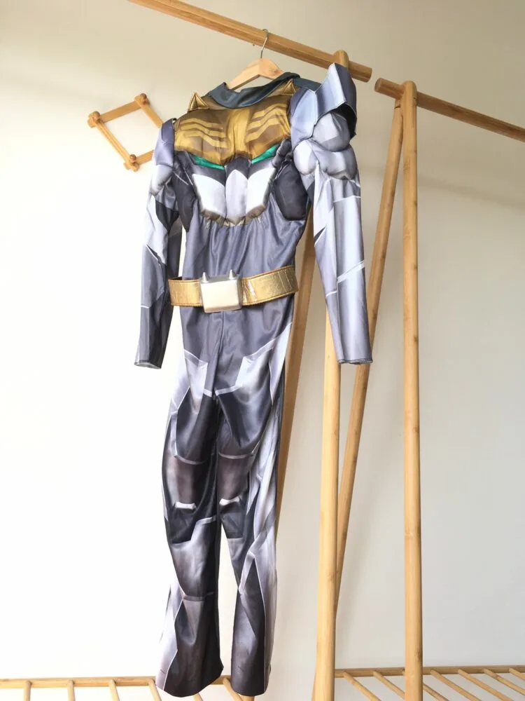 Power Rangers Robo Knight Megaforce Classic Muscle Child Halloween Costume ชุดฮัลโลวีนพาวเวอร์เรนเจอร์