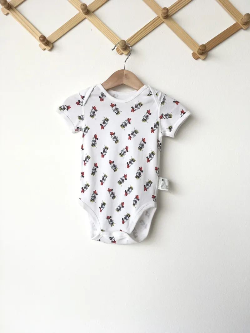 Minnie Mouse Bodysuit ชุดบอดี้สูทขาสั้นลายมินนี่ เมาส์