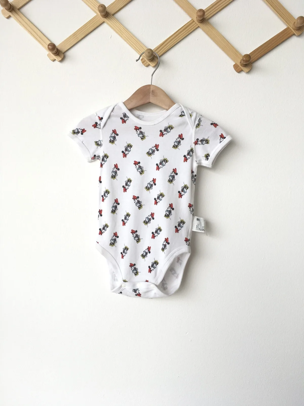 Minnie Mouse Bodysuit ชุดบอดี้สูทขาสั้นลายมินนี่ เมาส์