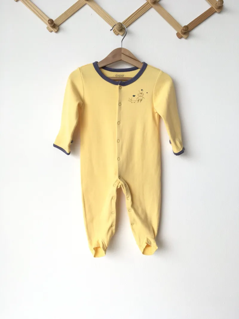 Spaceman Pajamas ชุดนอนคอกลมขายาวลายมนุษย์อวกาศ
