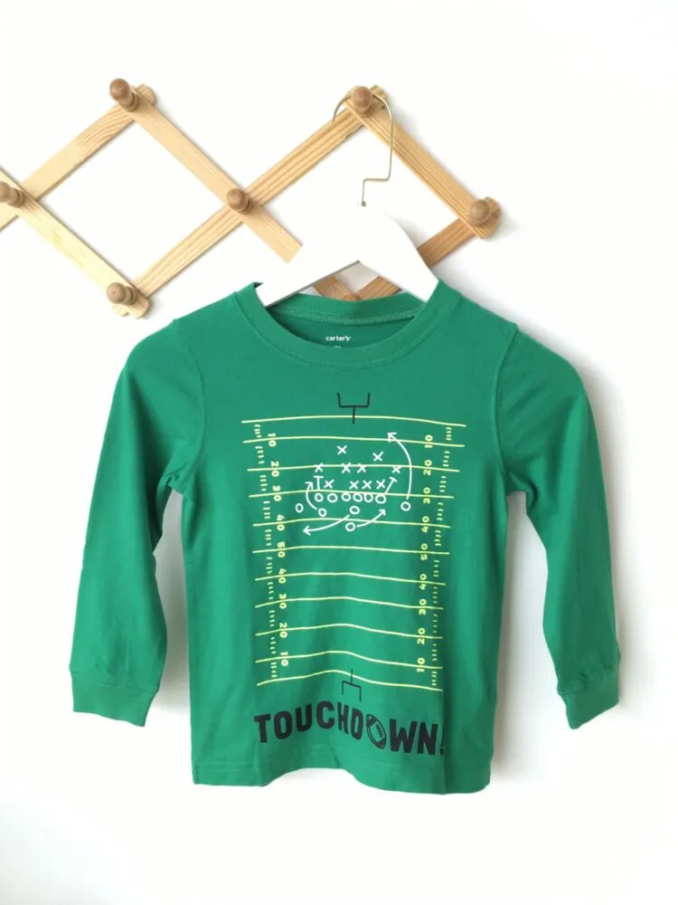 Green Shirt long เสื้อแขนยาวสีเขียว