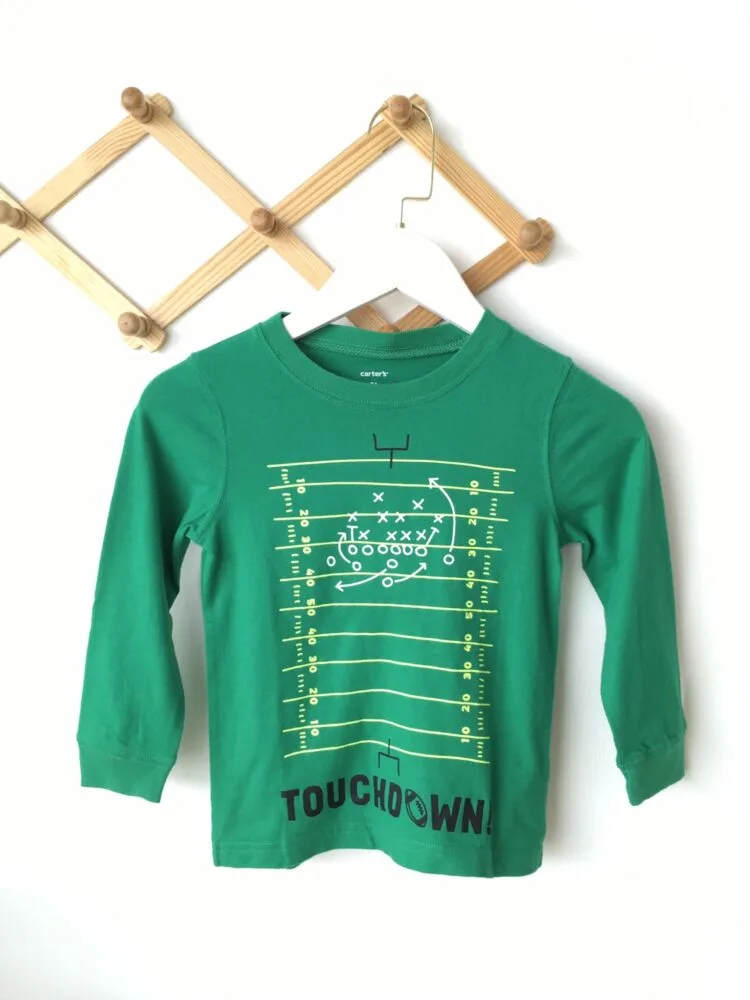 Green Shirt long เสื้อแขนยาวสีเขียว
