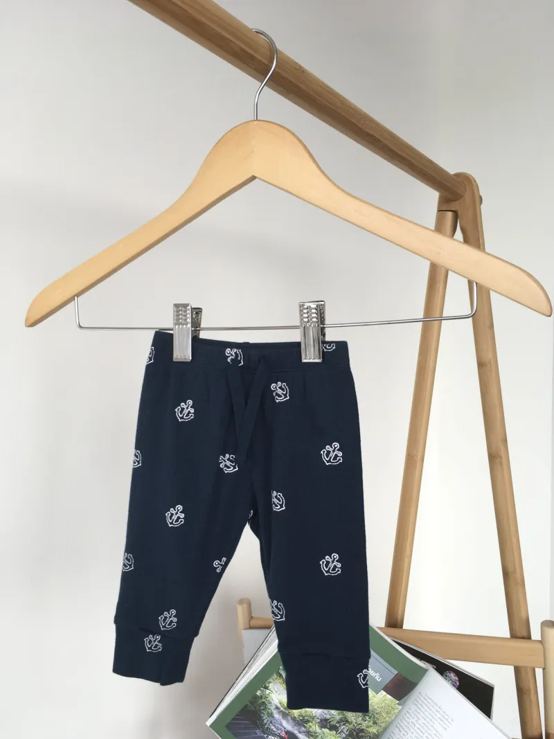 Port Pants กางเกงขายาว ลายสมอเรือ