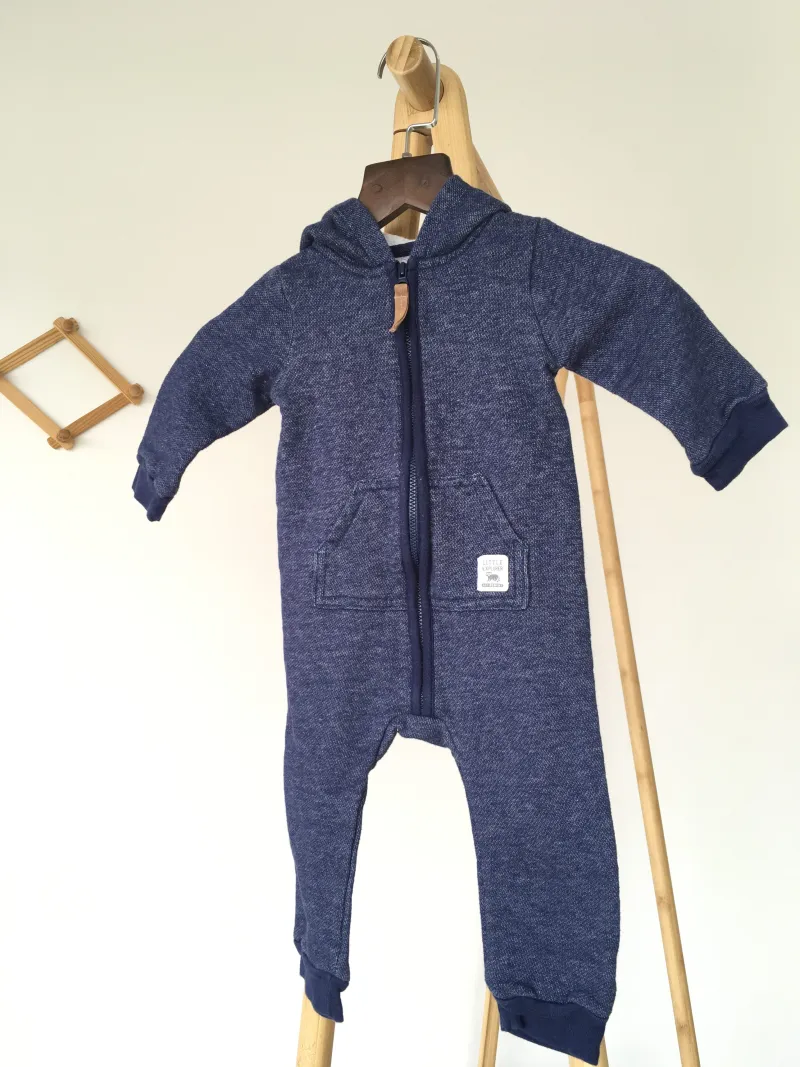 Navy blue Hooded ชุดฮู้ด สีกรม