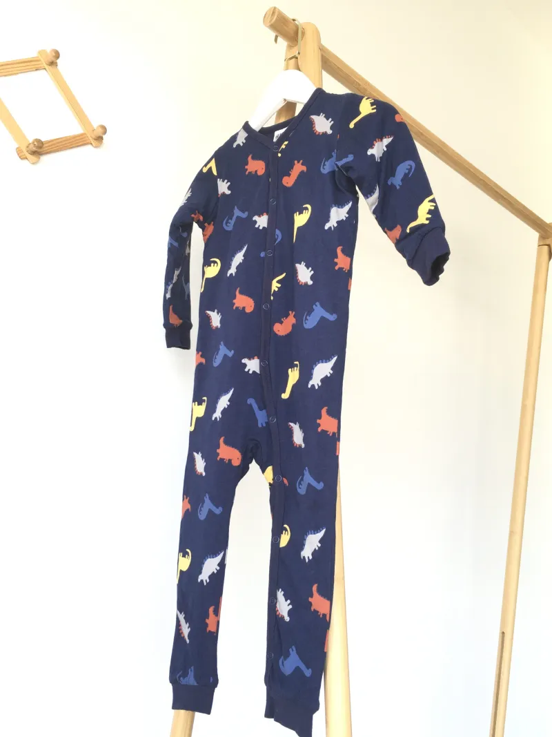 All-in-one Pyjamas ชุดนอนลายไดโนเสาร์สีสันสดใส