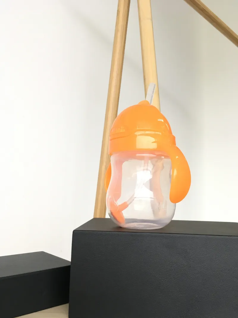 Any Angle Click Lock Weighted Straw Trainer Cup แก้วน้ำหัดดื่มแบบมีหลอด
